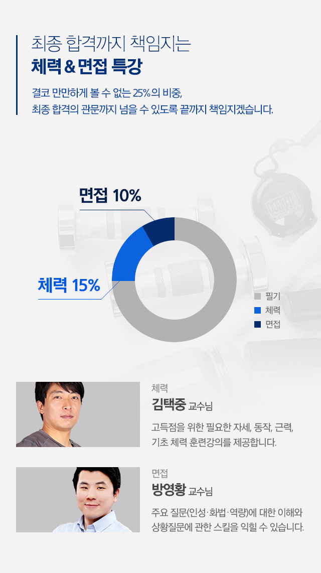 최종 합격까지 책임지는 면접 강좌