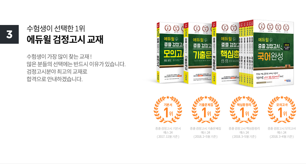 에듀윌 검정고시 교재