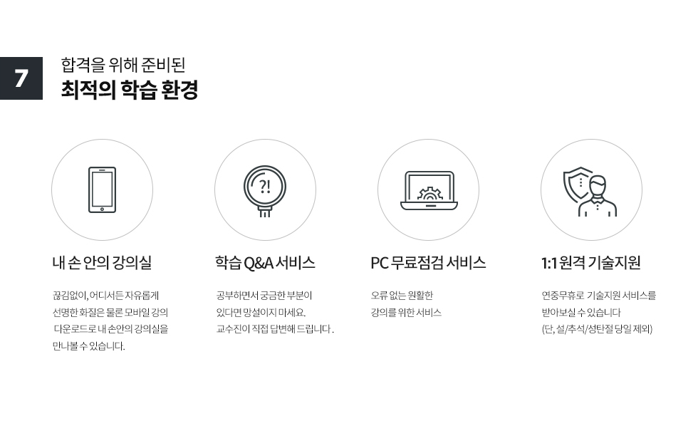 최적의 학습 환경