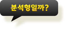 분석형일까?