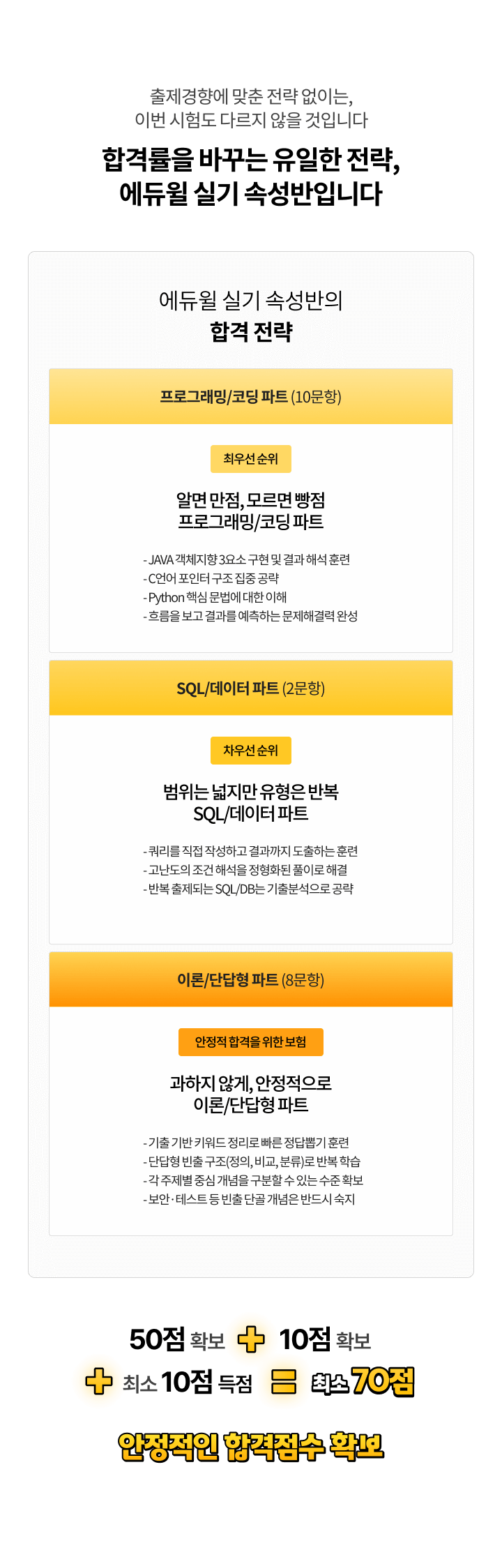 IT 정보처리기사 실기 속성반 | 에듀윌 IT자격증